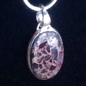 New Leopard 925 Silver Pendant & 18" necklace